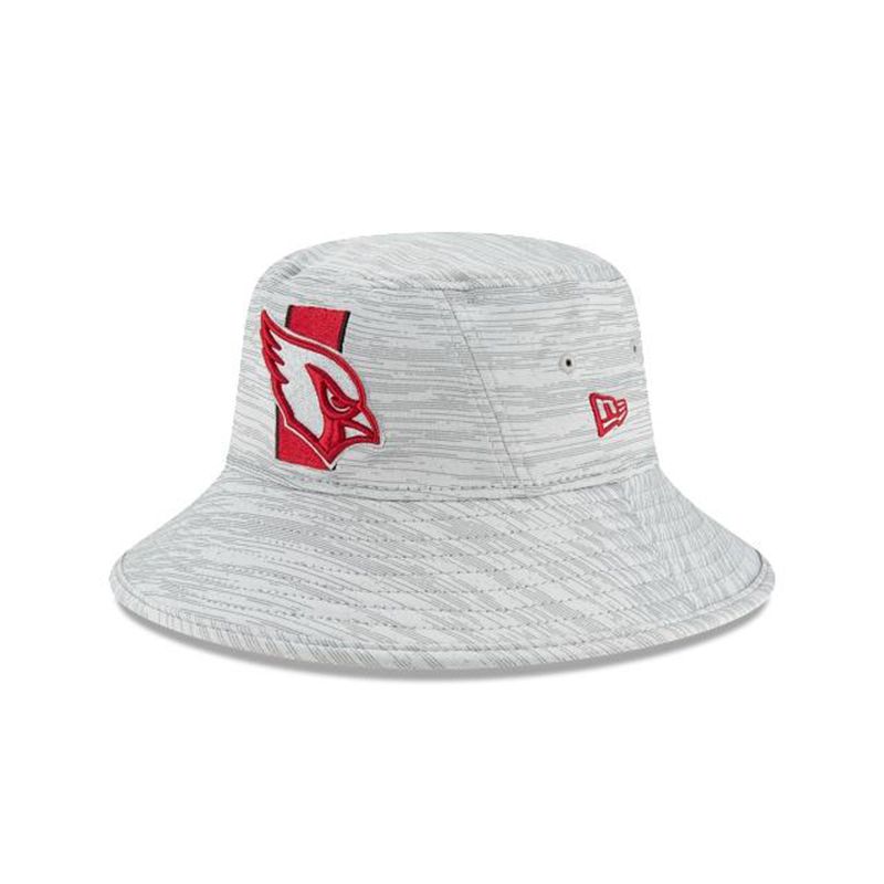 NFL Arizona Cardinals Official Training Stretch (RGA1008) - Red New Era Bucket Hats